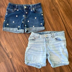 2 Pairs Cat & Jack Jean Shorts